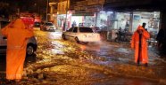 Salihli'yi Sağanak Vurdu