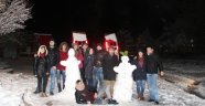 Demirci'de Öğrencilere 1 Gün Kar Tatili