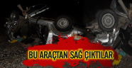 Hurdaya Dönen Araçtan Sağ Çıktılar