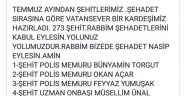Paylaştığı Şehit Listesine Kendi İsmi De Eklendi