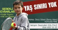 Yunusemre Tenis Kursu Başlatıyor