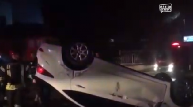 Trafik kazasında 2 yaralı