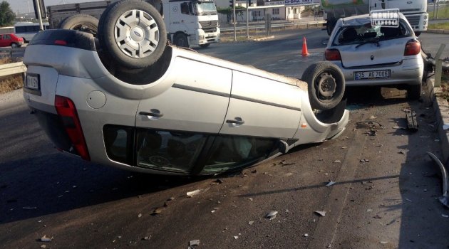 Yanmayan Trafik Işıkları Kazaya Sebep Oldu